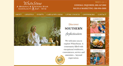 Desktop Screenshot of liveatwhitestone.org